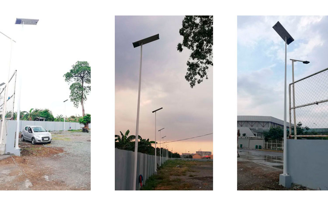 جعل جودة مصباح الشوارع بالطاقة الشمسية أفضل بفضل المصباح المتكامل من سلسلةNova وآلة التخزين الضوئي المتكاملة لشركة كايوان
